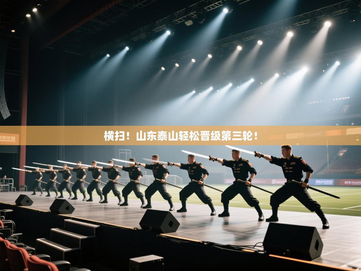 横扫！山东泰山轻松晋级第三轮！  第1张