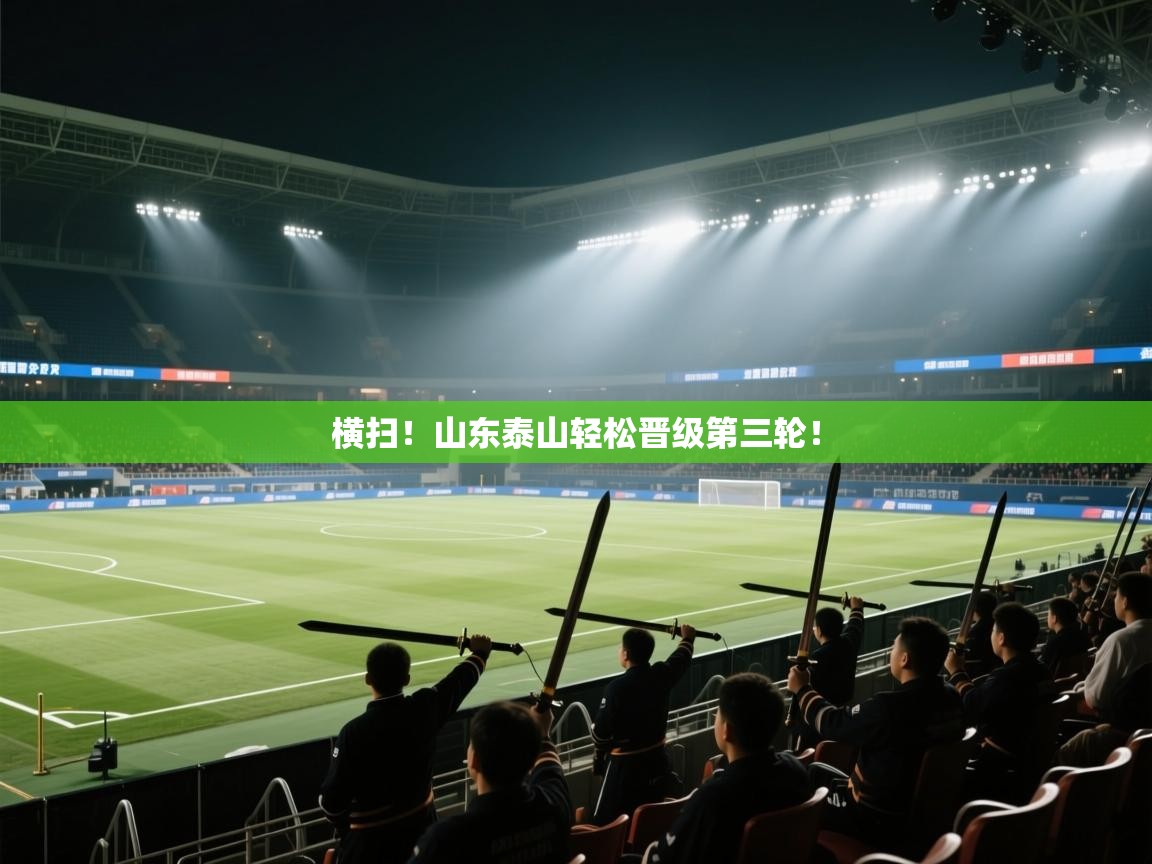 横扫！山东泰山轻松晋级第三轮！  第2张