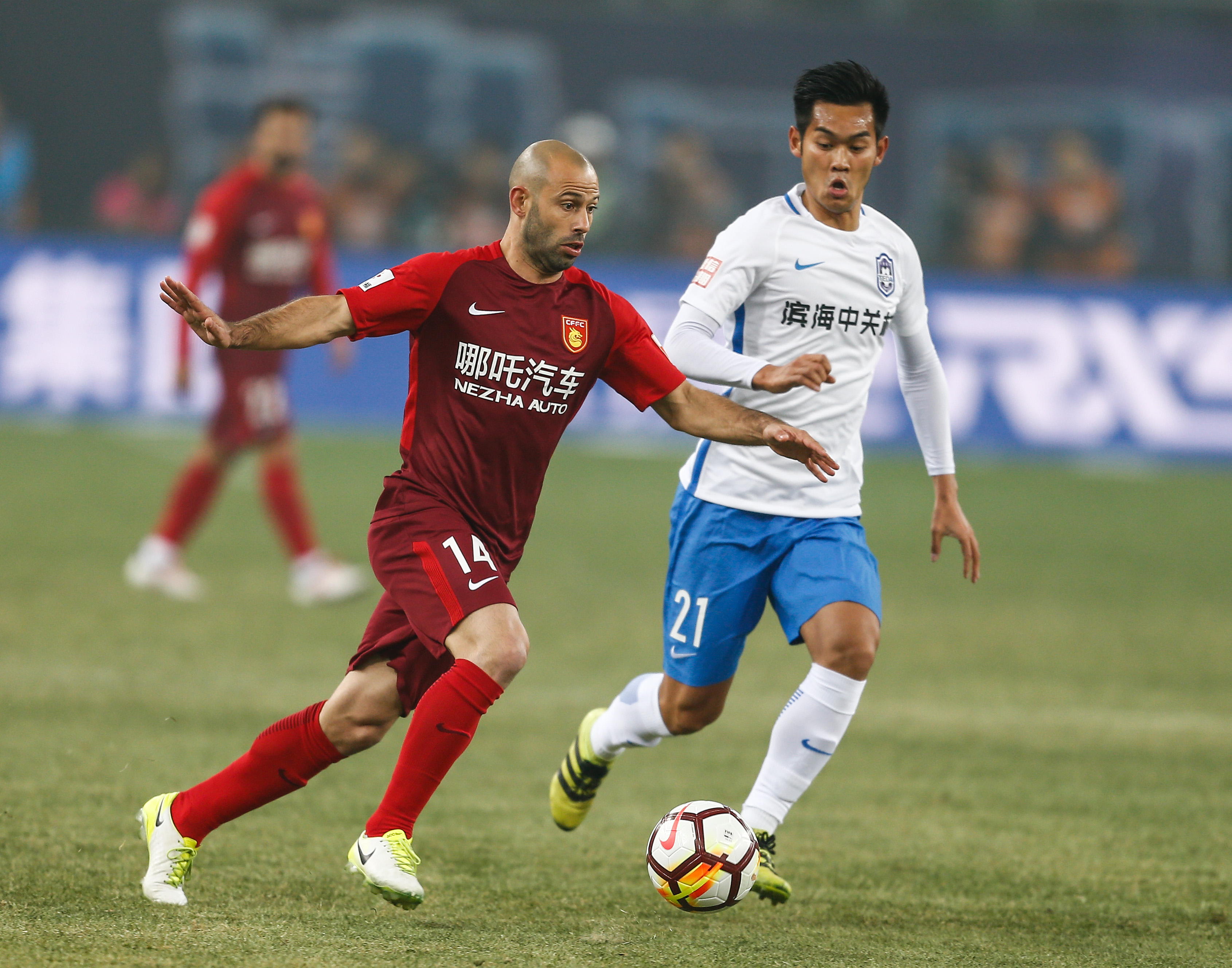 武汉卓尔客场与河北华夏幸福握手言和